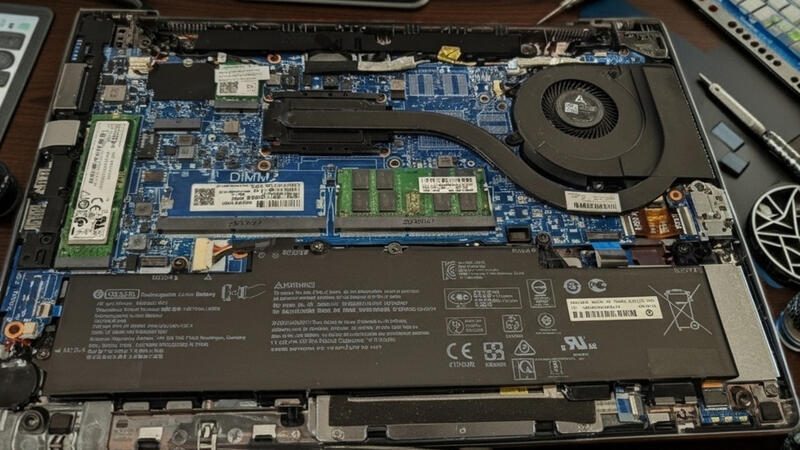ASUS laptop Hard drive and RAM Upgrade.
